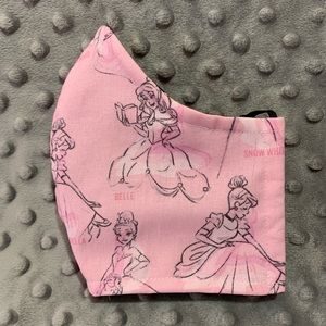 Women’s or Teen handmade face mask Disney Princess